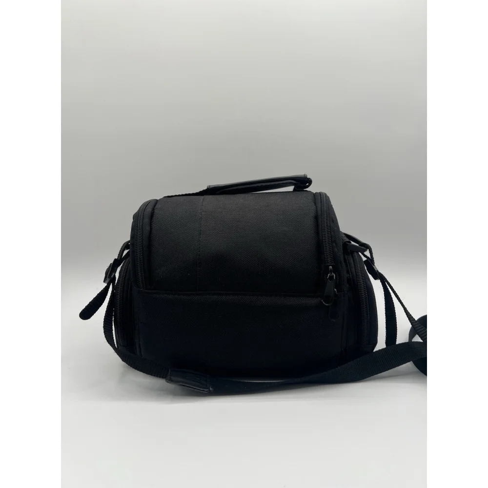Deluxe Digital Photo Video Camera Camcorder Padded Carrying Case Black